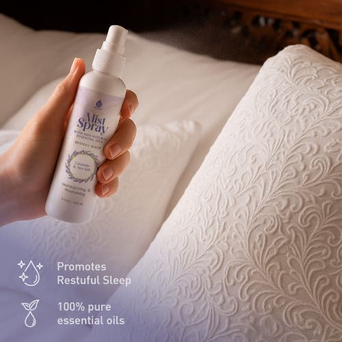Pursonic Lavender & Sea Salt Mist Spray + Sisal Hemp Exfoliating Gloves + Bath Body Brush Bundle In Multi