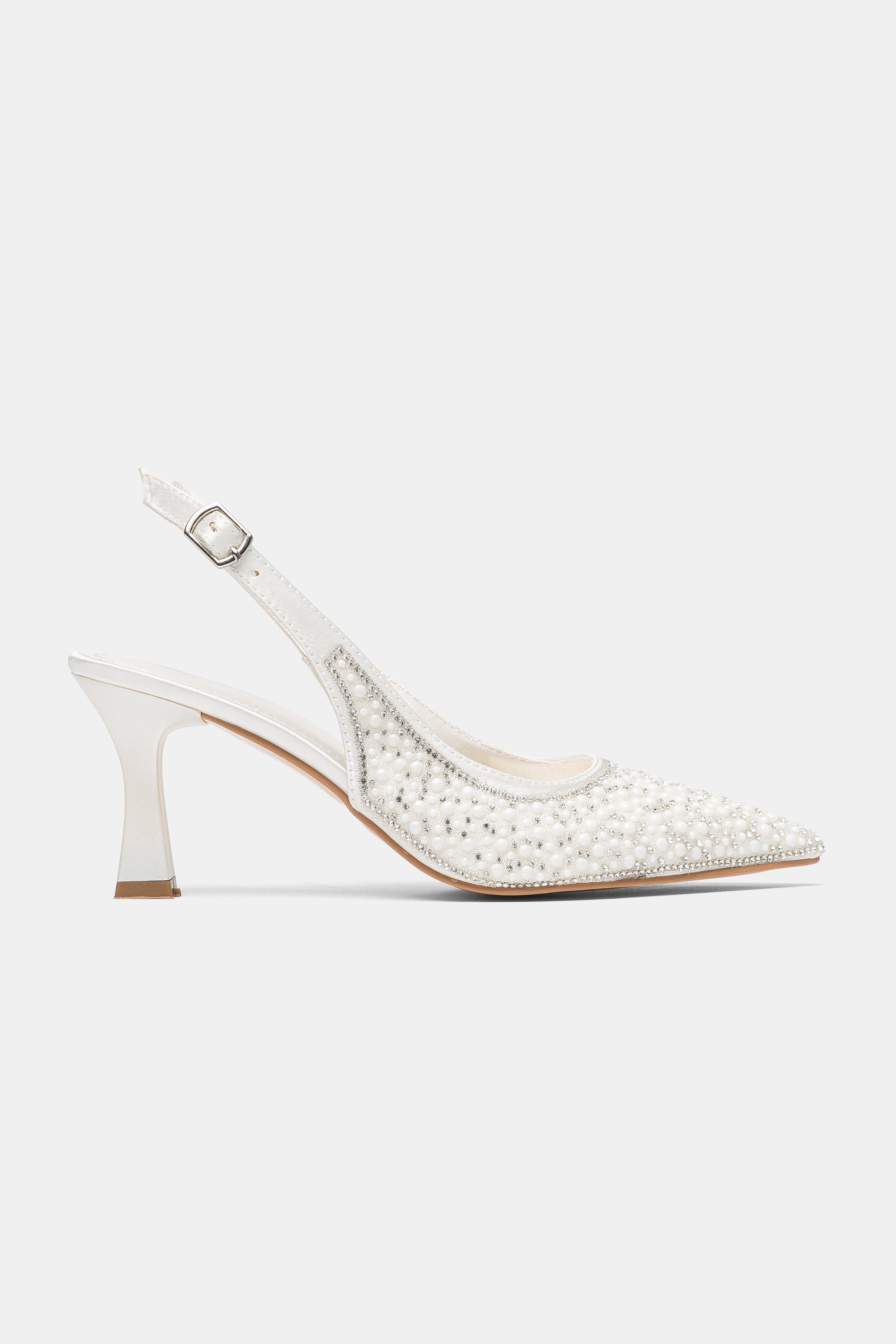 Netto Slingback Pump, Alternate, color, Ivory