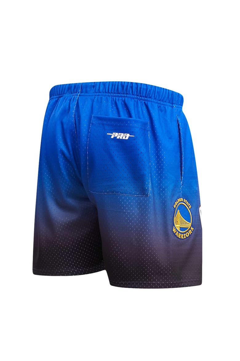 Men's Pro Standard Stephen Curry Royal/Black Golden State Warriors Ombre Name & Number Shorts, Alternate, color, Royal