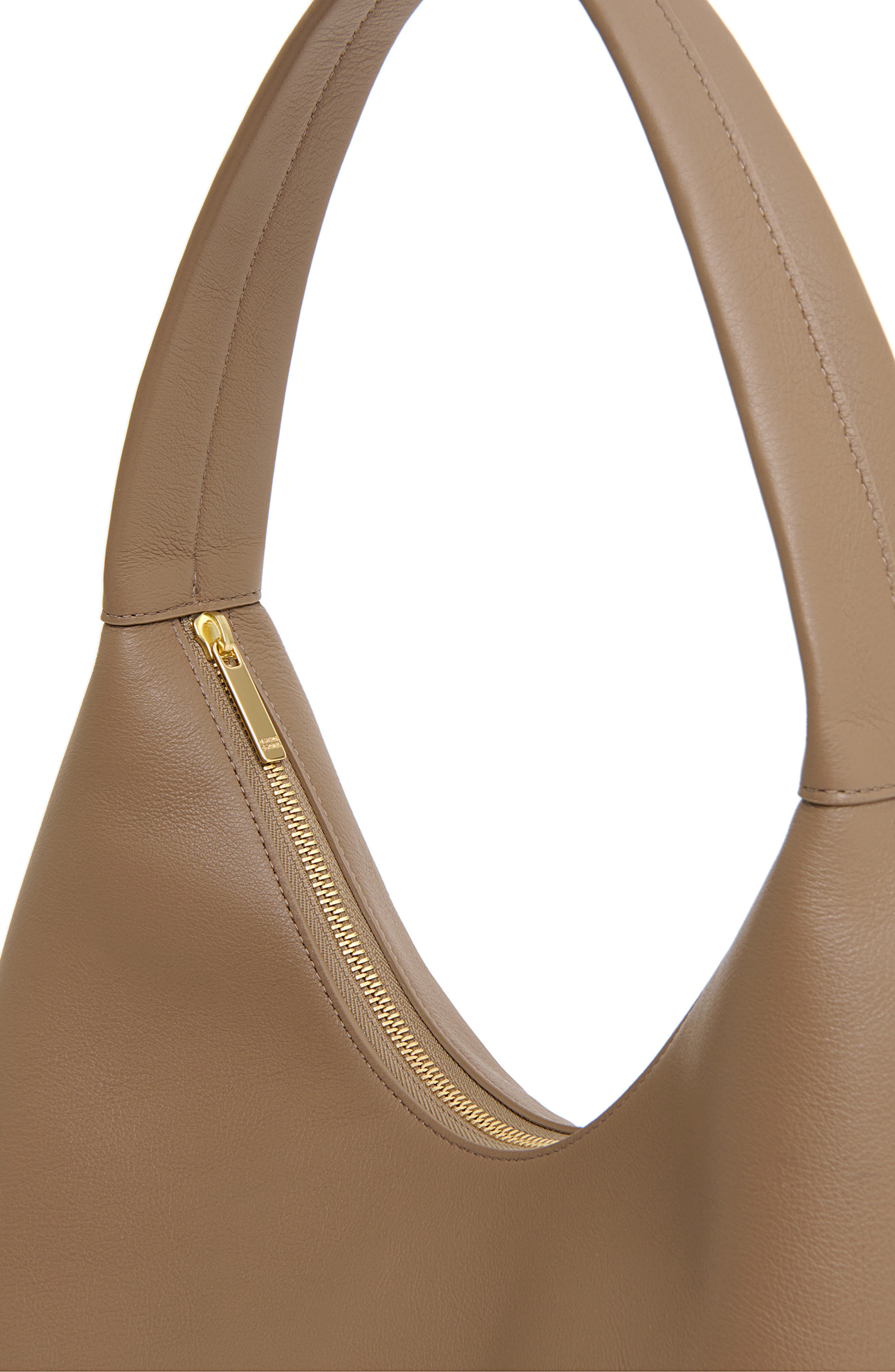 Candy Pebbled Leather Shoulder Bag, Alternate, color, ANISE