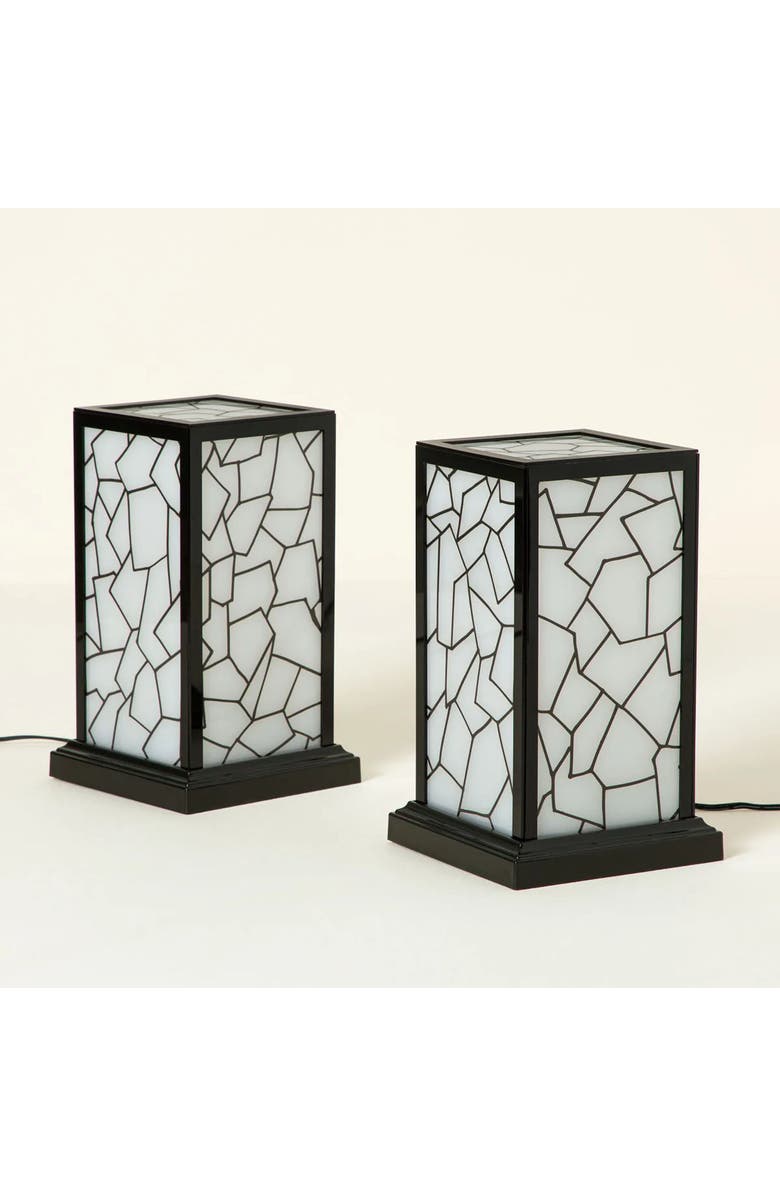 Uncommon Goods Long Distance Friendship Lamp by Technology for Humankind, Alternate, color, Set Of 2 Lamps