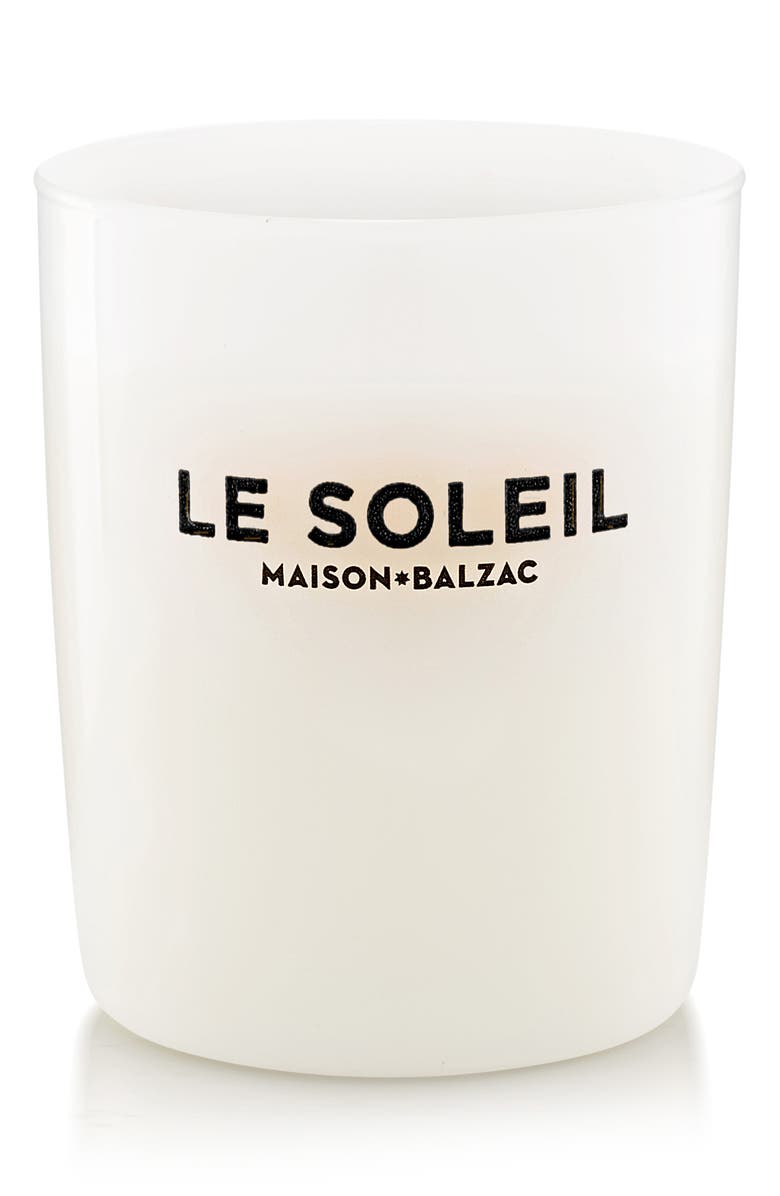 Maison Balzac Le Soleil Large Perfumed Candle, Main, color, 