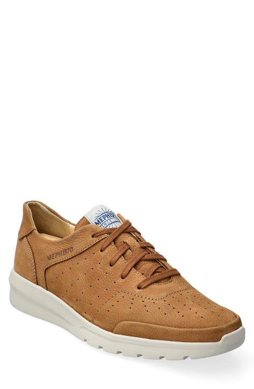 Mephisto Waren Sneaker In Tobacco
