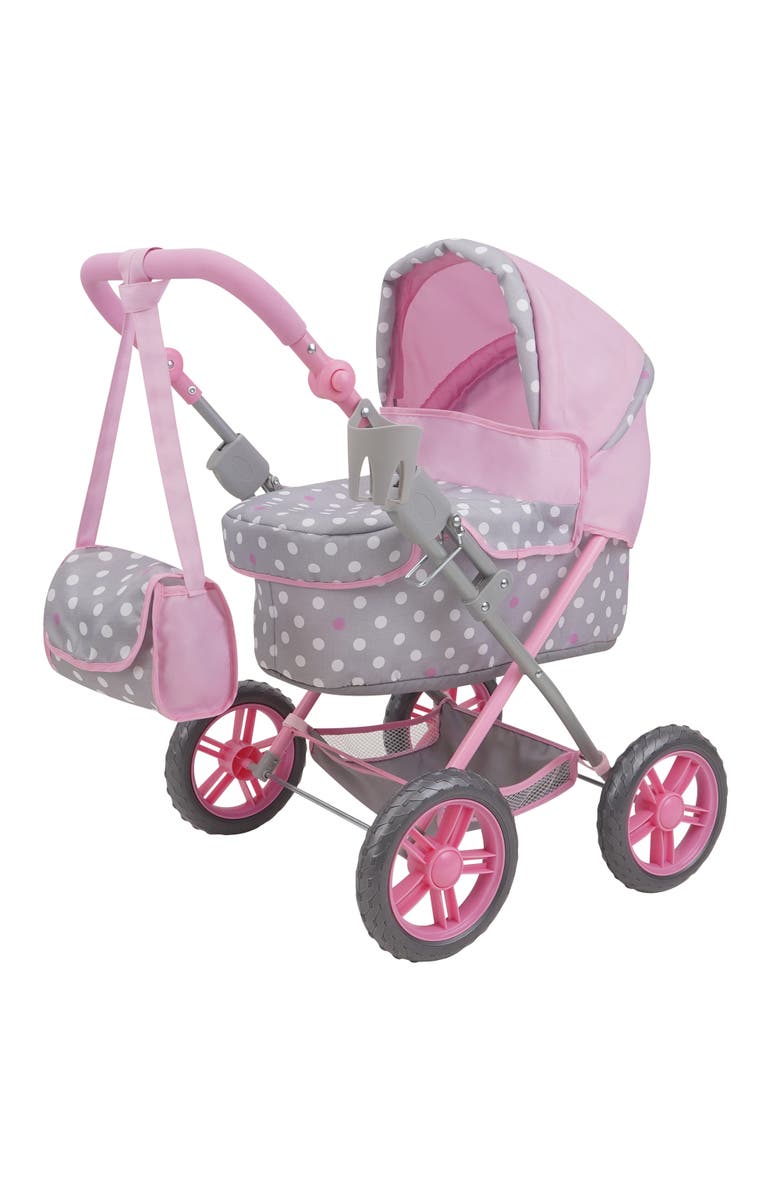 509 Crew Cotton Candy Pink Amanda Doll Pram, Main, color, Multicolored