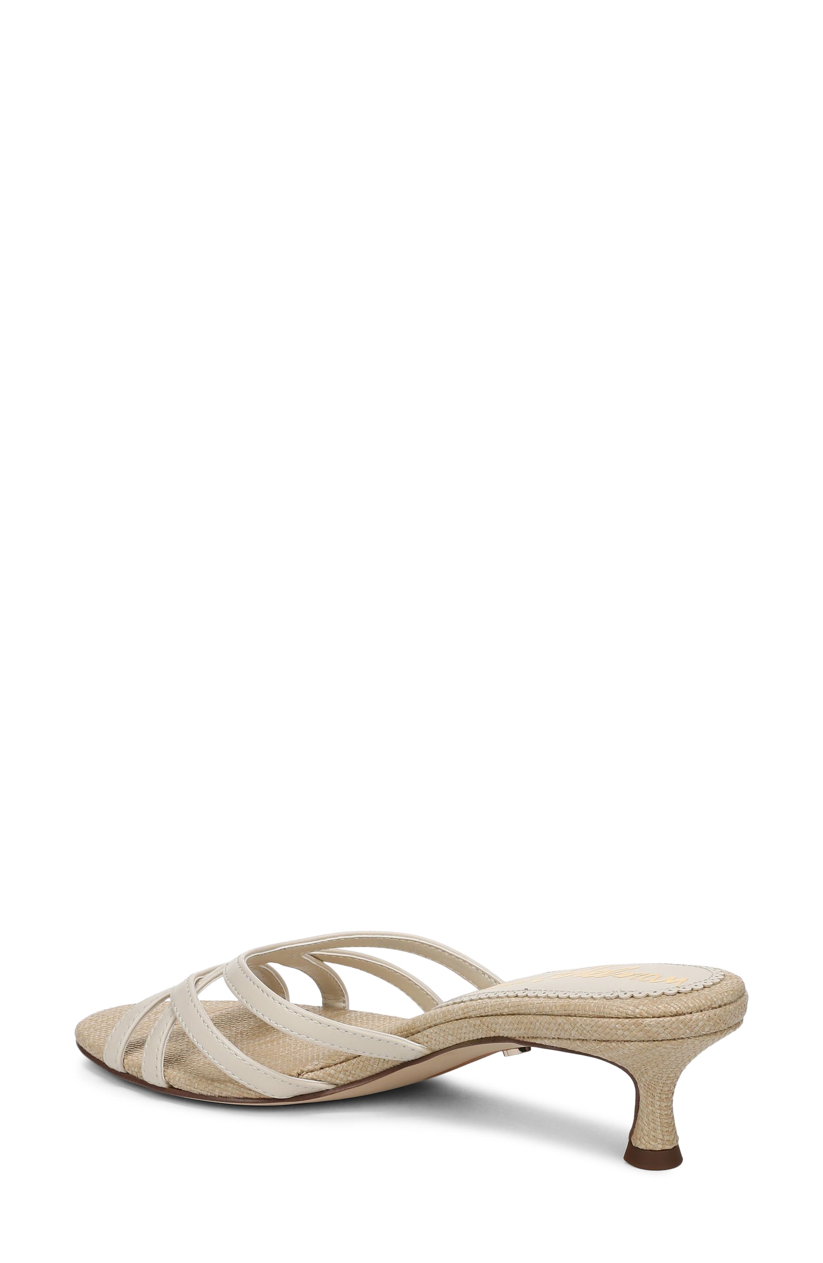 Camille Kitten Heel Sandal, Alternate, color, MODERN IVORY