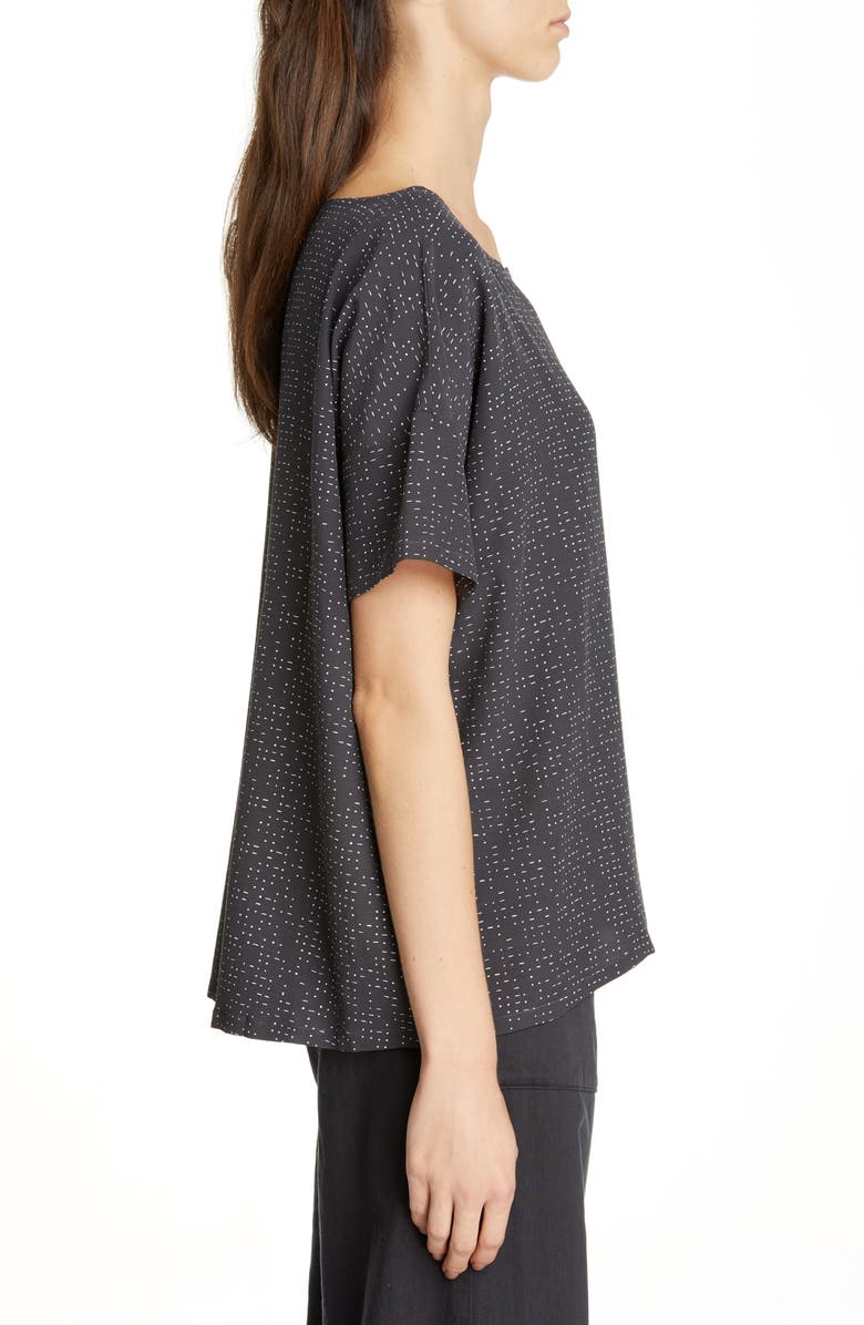 Eileen Fisher Bateau Neck Tee, Alternate, color,