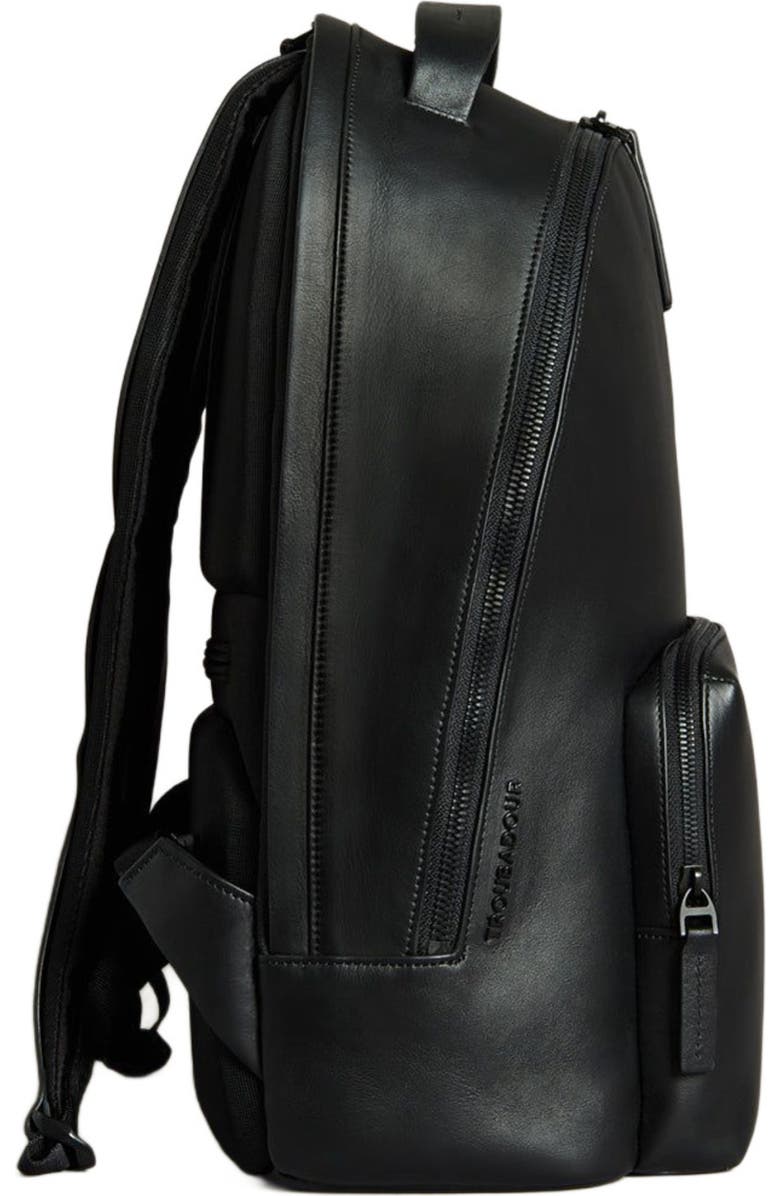Troubadour Generation Leather Backpack, Alternate, color, Black