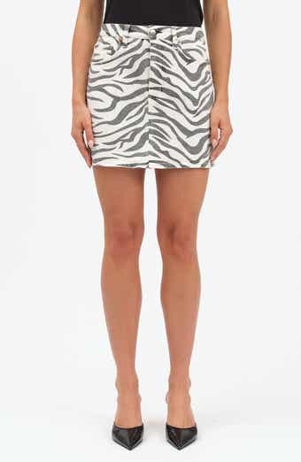 DAZE Stash Denim Miniskirt