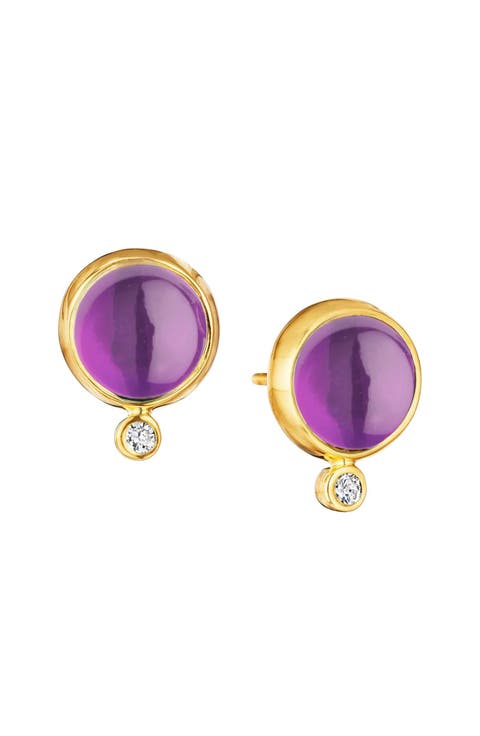 Cirra Cabochon Studs