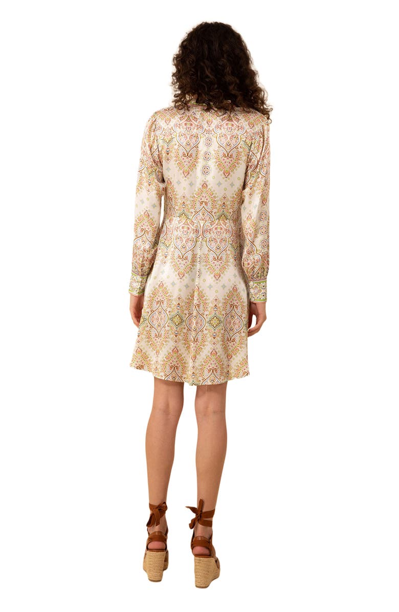 Hale Bob Kamila Charmeuse Shirtdress, Alternate, color,