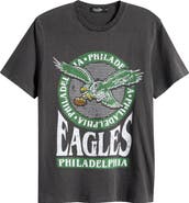Junk Food Eagles Crest Cotton Graphic T-Shirt