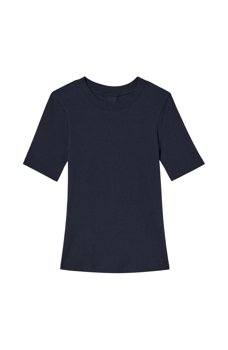 M.M.LaFleur Emy Eco Soft Wave Top, Alternate, color, Dark Navy