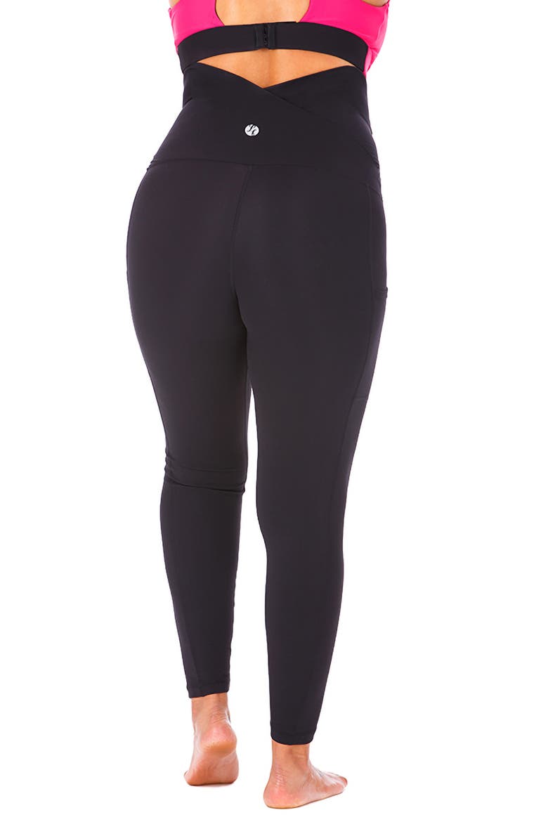 Premium Luxe Maternity Leggings, Alternate, color, BLACK