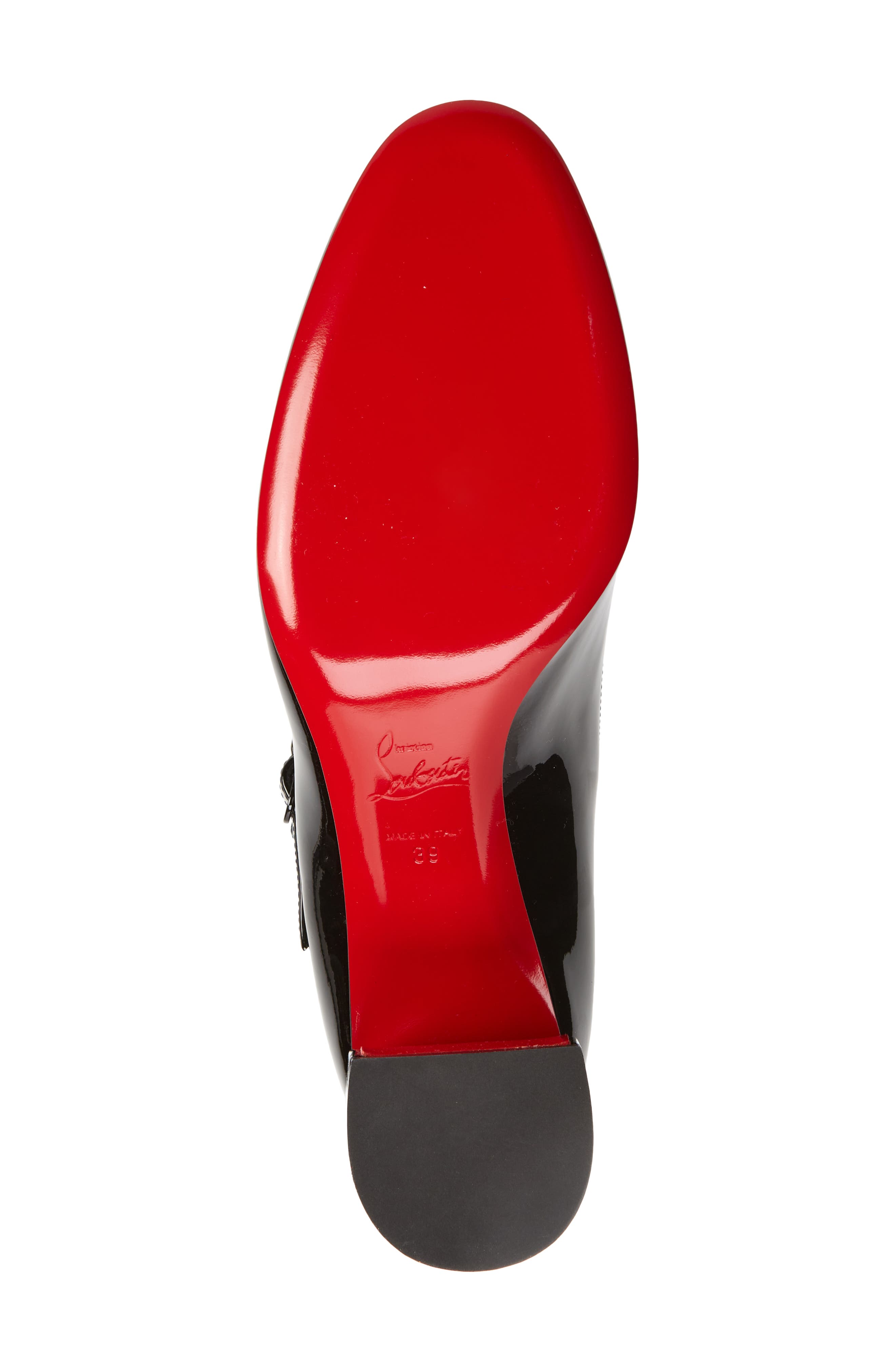 Christian Louboutin Miss Jane Pump, Alternate, color, B439 Black/Lin Black