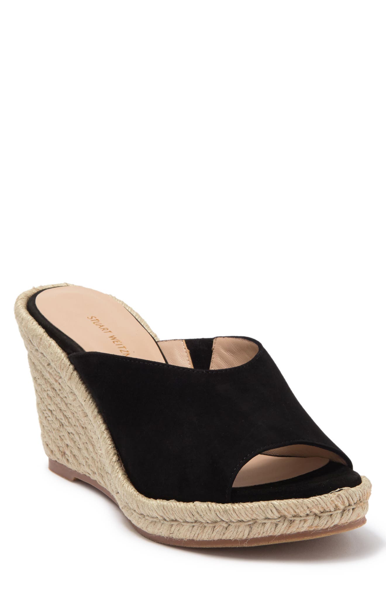 Stuart Weitzman Wonda Espadrille Wedge Sandal, Main, color, 