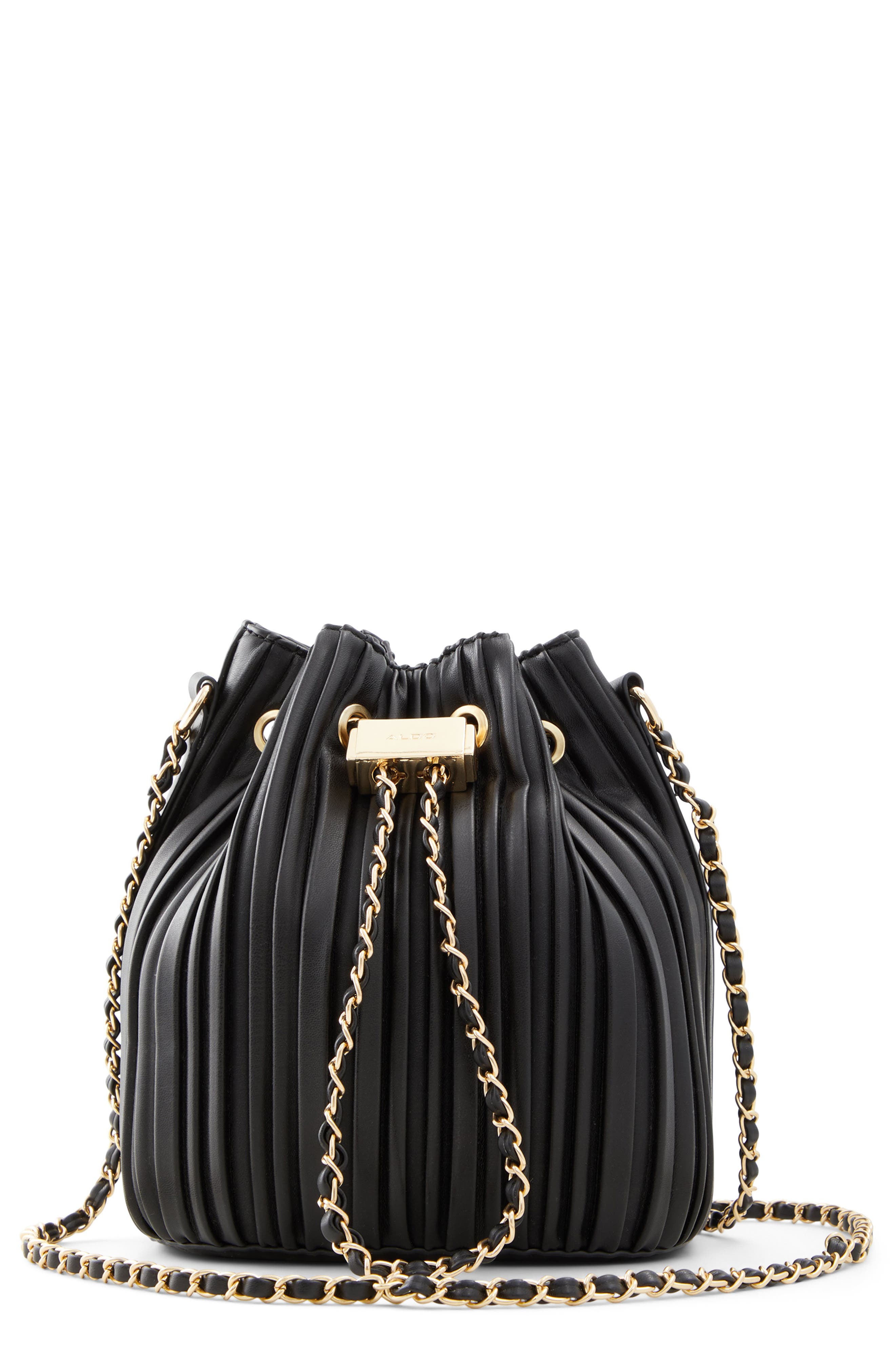 ALDO Muddal Faux Leather Bucket Bag, Main, color, 