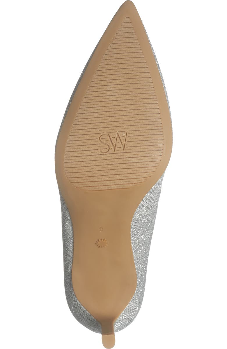 Stuart Weitzman Dancer 75 Pump, Alternate, color, Silver