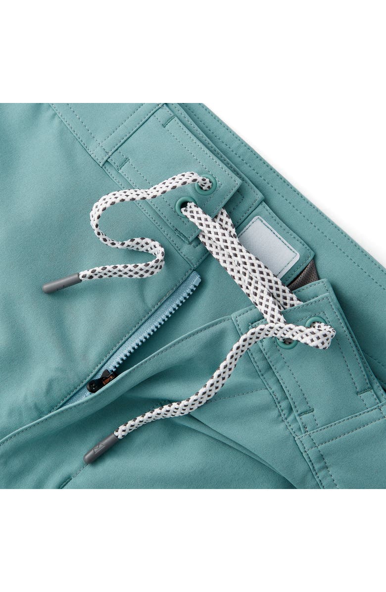 Myles Apparel Seacliff Board Short, Alternate, color, Green Gray