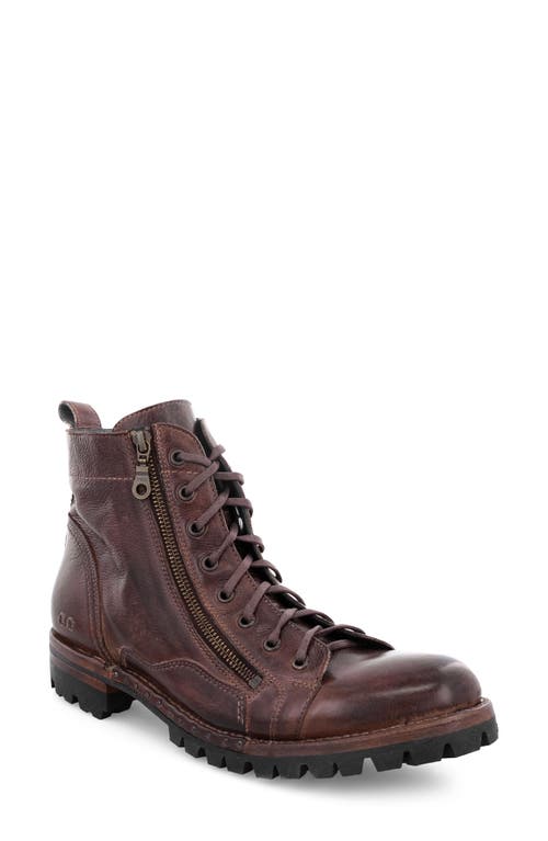 Bed Stu Old Bowen Trek Plain Toe Boot in Tiesta Di Moro Rustic