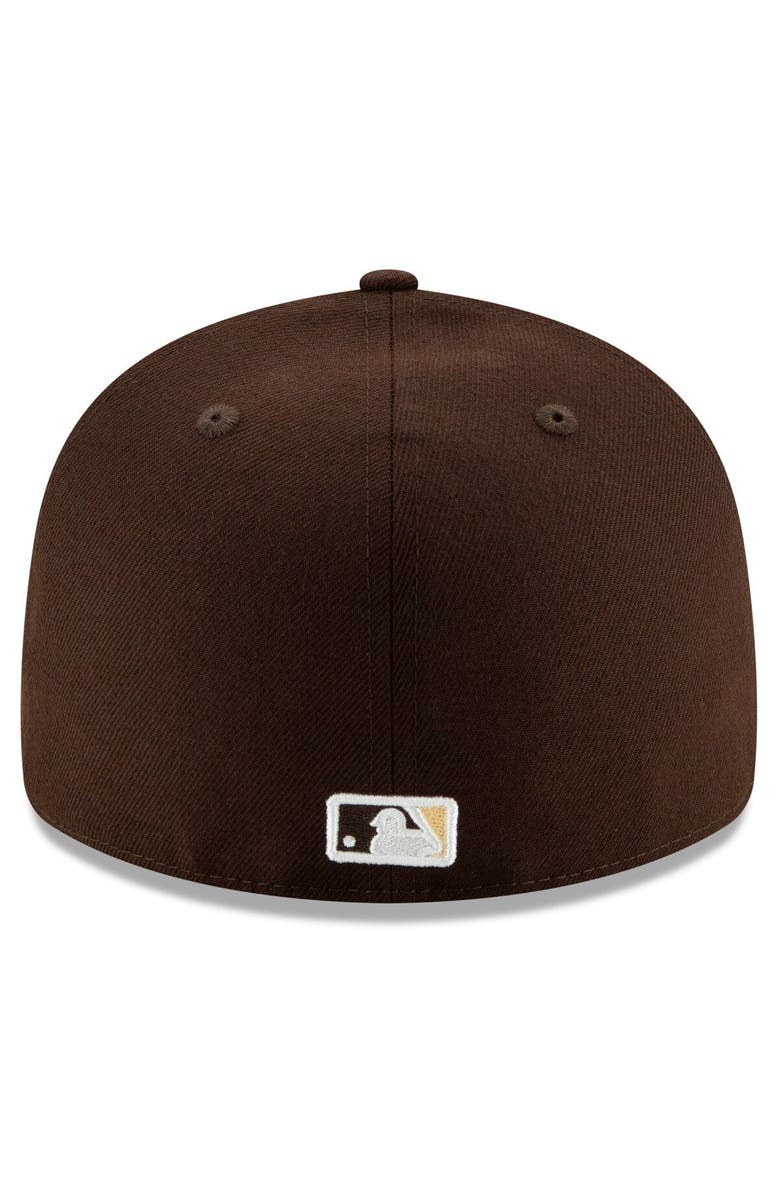 New Era Men's New Era Brown San Diego Padres Alternate 2020 Authentic Collection On-Field Low Profile 59FIFTY Fitted Hat, Alternate, color, Brown
