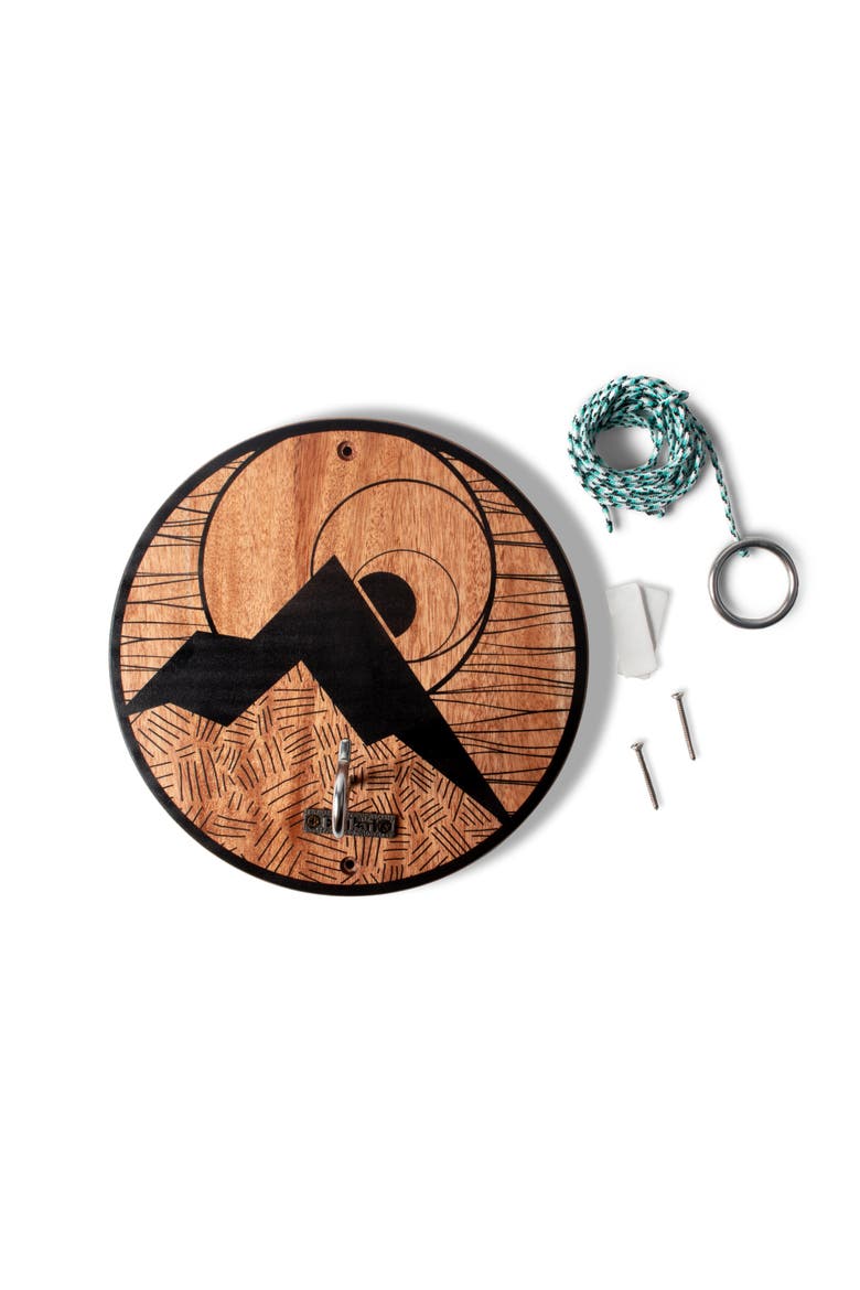 Mount Elakai Mahogany Wayfarer Hook Ring Game, Alternate, color, Natural Wood
