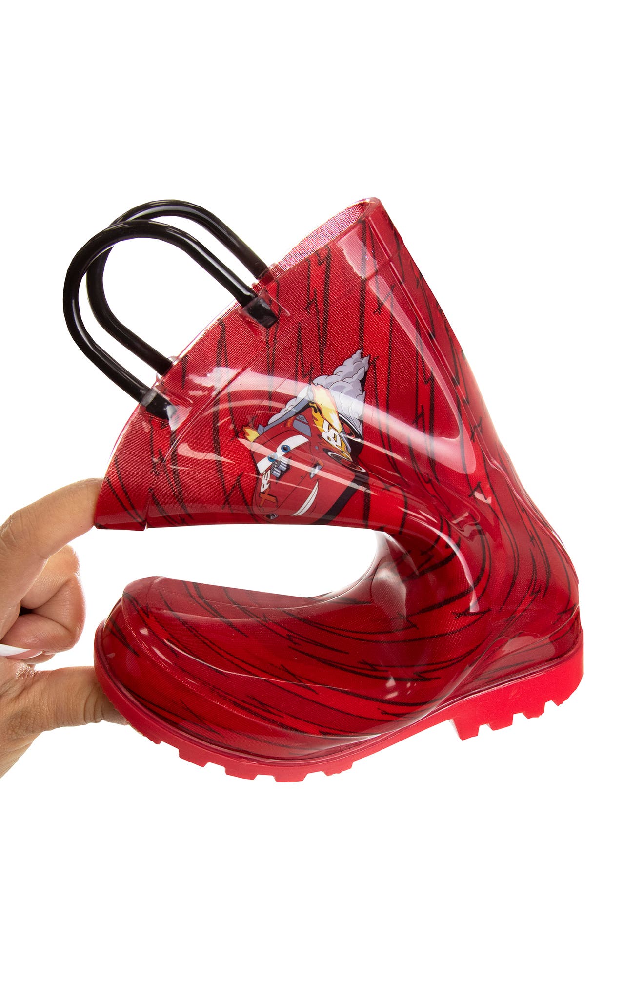 JOSMO Kids' Disney Cars Rain Boot, Alternate, color, 