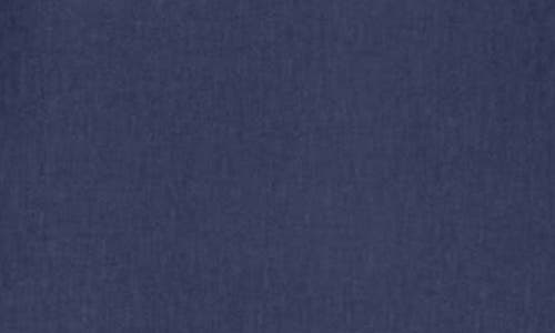 The Good Journey Long Sleeve Smocked Midi Dress In Blue