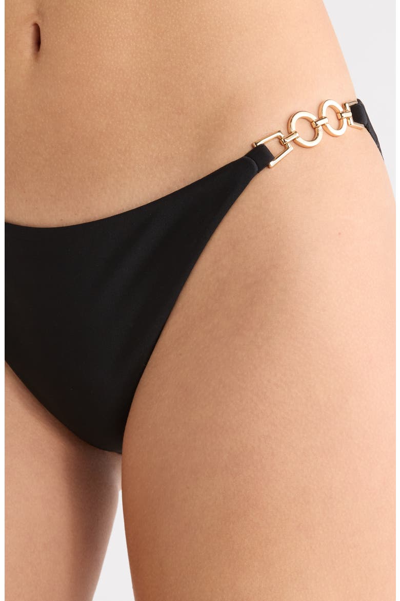 Madalyn Hipster Bikini Bottoms, Alternate, color, BLACK