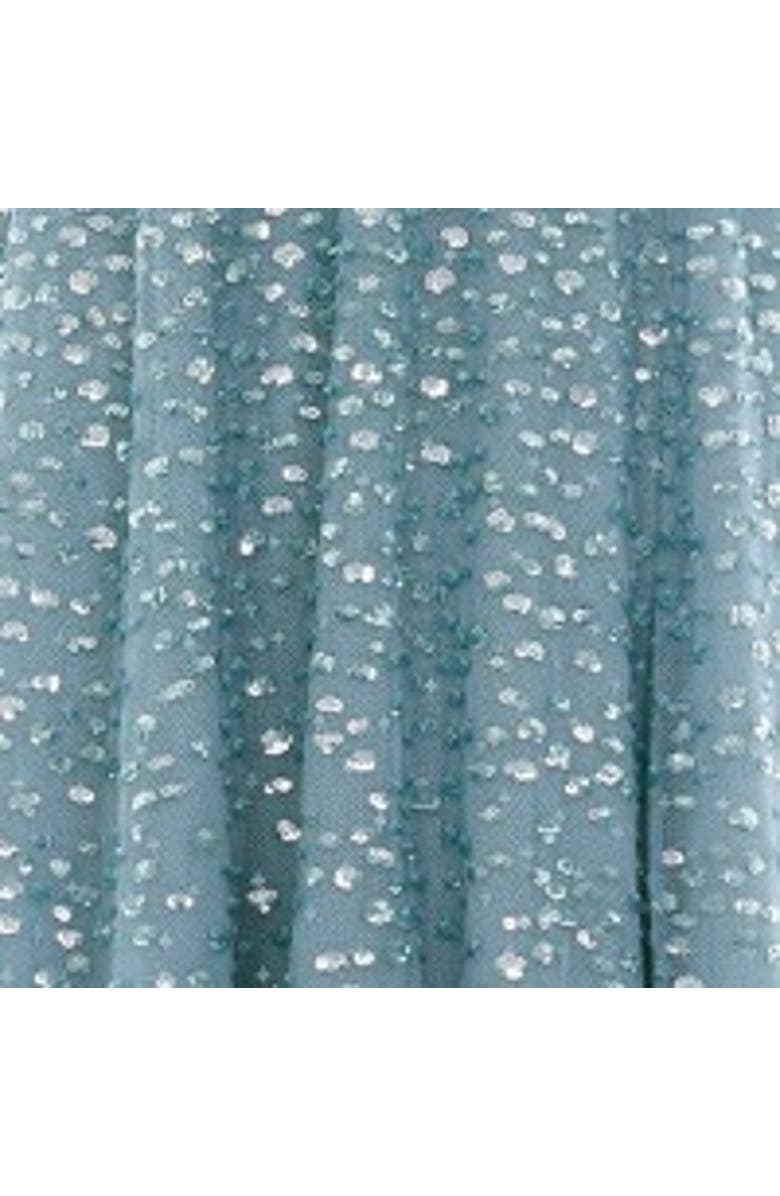 Needle & Thread Dappled Sequin Ballerina Dress, Alternate, color, Thistle Blue