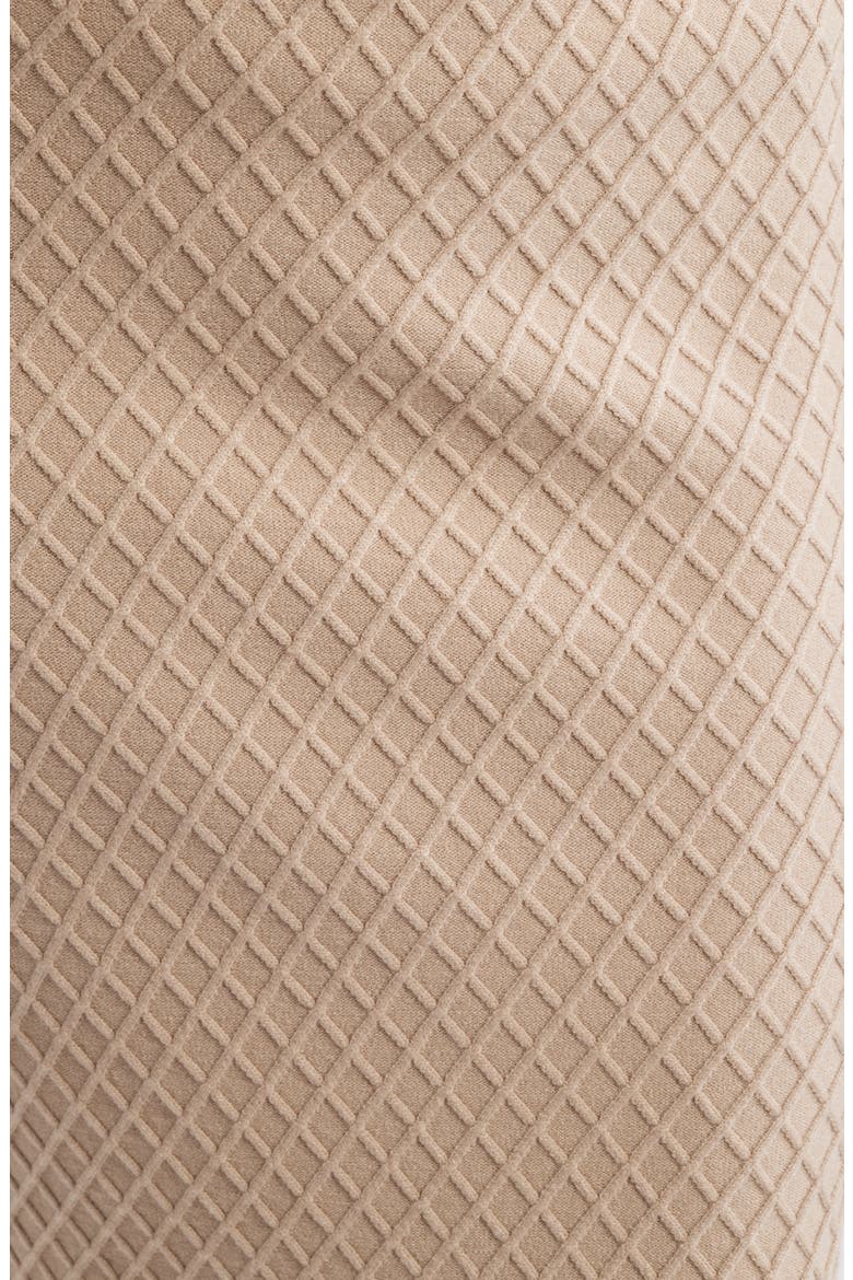 Diamond Stitch Sweater Skirt, Alternate, color, LATTE