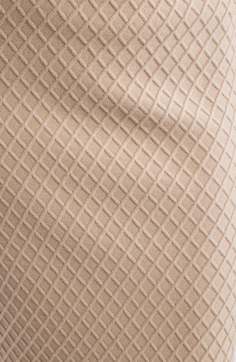 Anne Klein Diamond Stitch Sweater Skirt, Alternate, color, Latte