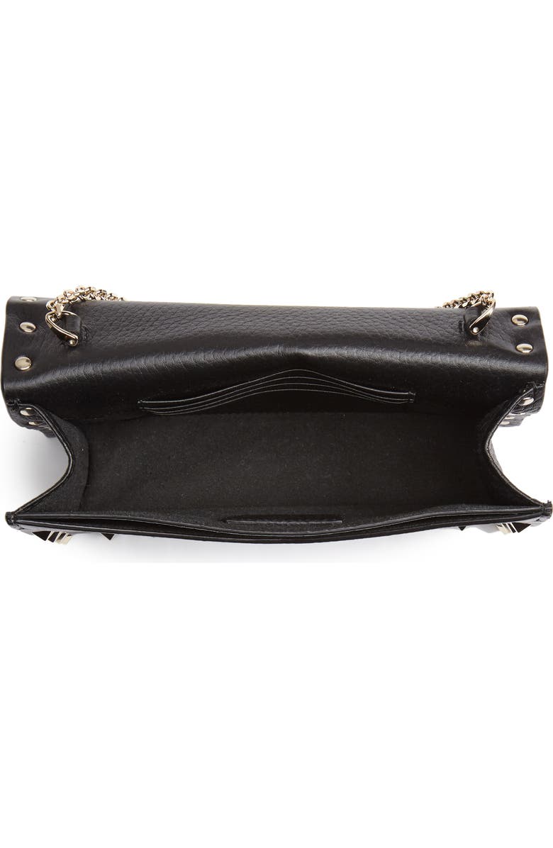 Valentino Garavani Rockstud Calfskin Leather Envelope Pouch, Alternate, color,