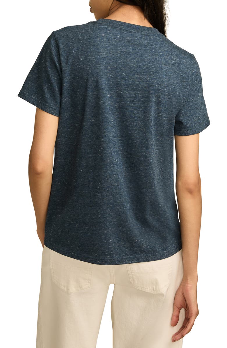 Lucky Brand Minnie Mouse & Daffy Duck Embroidered Graphic T-Shirt, Alternate, color, Blue