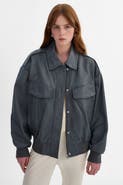 LAMARQUE TREVANNA | Leather Bomber Jacket