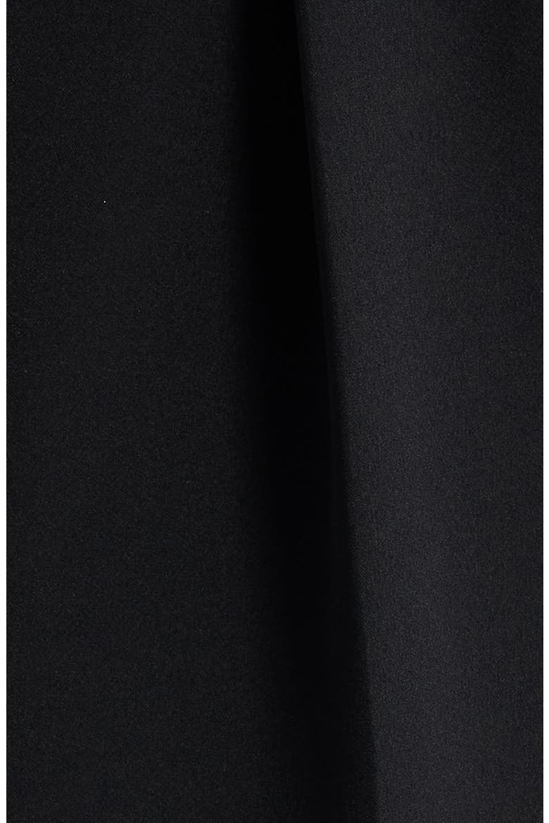 Tiwi Pleated Wide Leg Pants, Alternate, color, BLACK