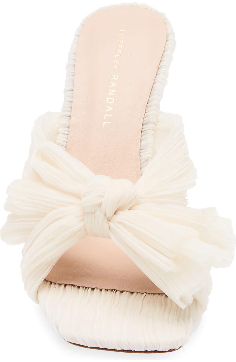 Loeffler Randall Claudia Top Knot Sandal, Alternate, color, Pearl