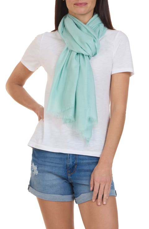 Solid Fringe Scarf