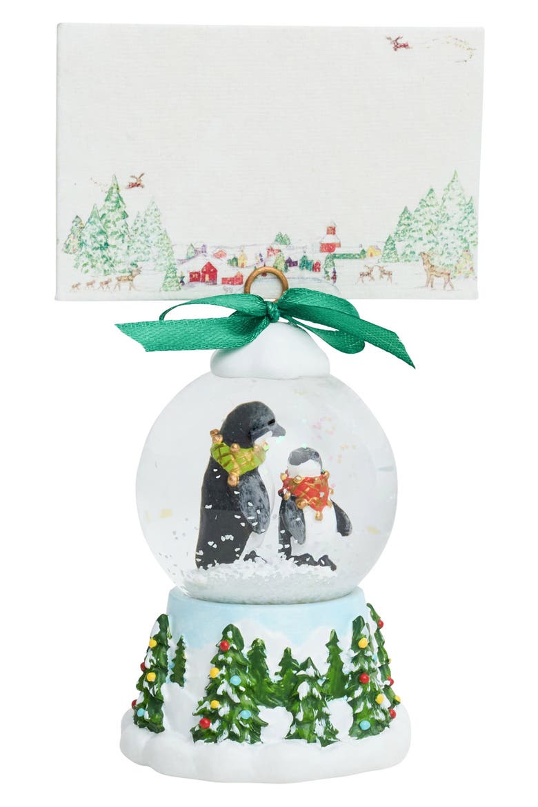 Berry & Thread Reindeer Miniature Snow Globe, Alternate, color, MULTI