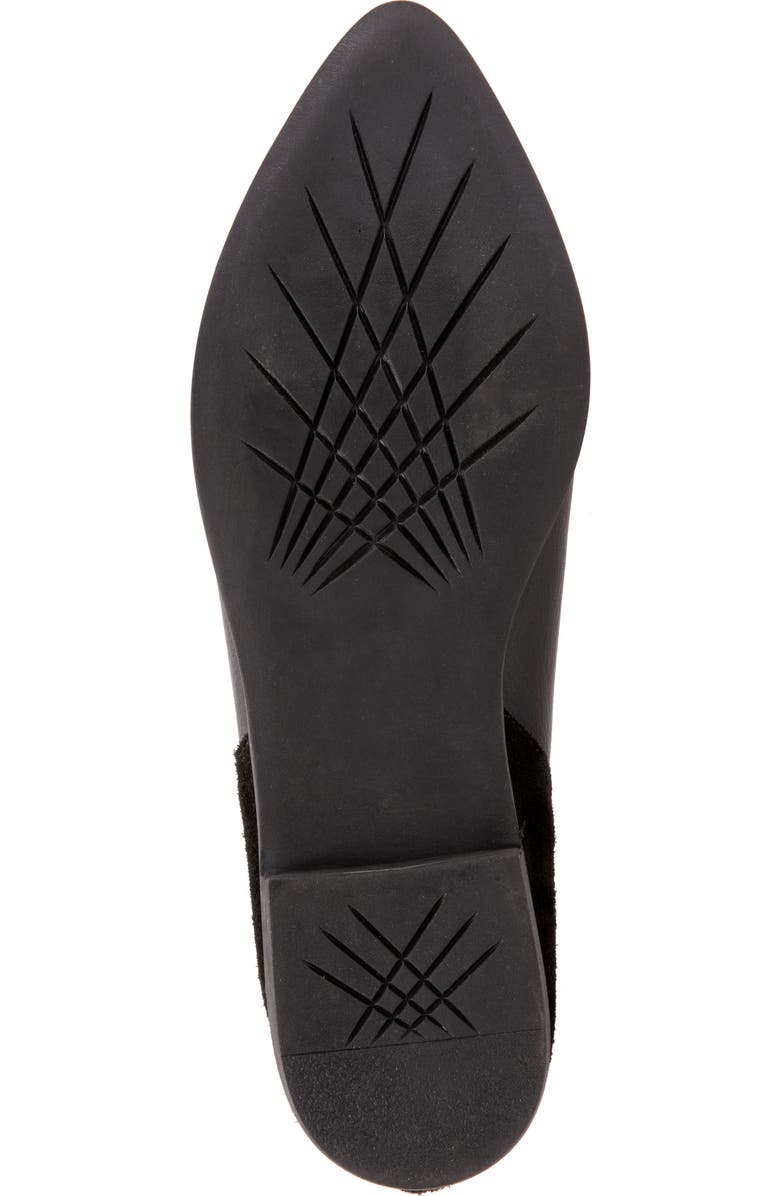 Bueno Beau Pointed Toe Loafer, Alternate, color, Black