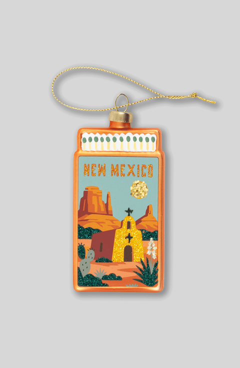 New Mexico Matchbook Ornament