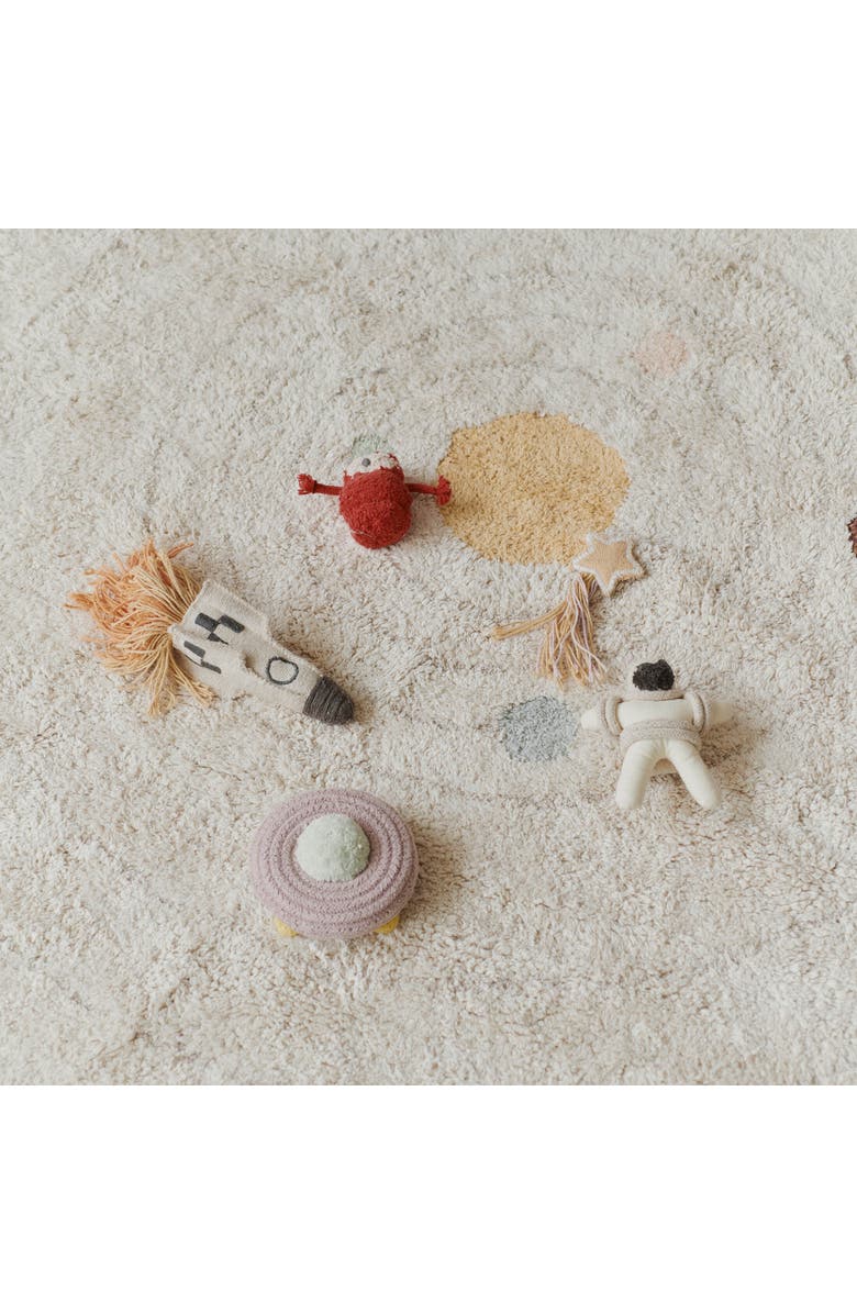 Lorena Canals Washable Play Rug Solar System, Alternate, color, Multicolor