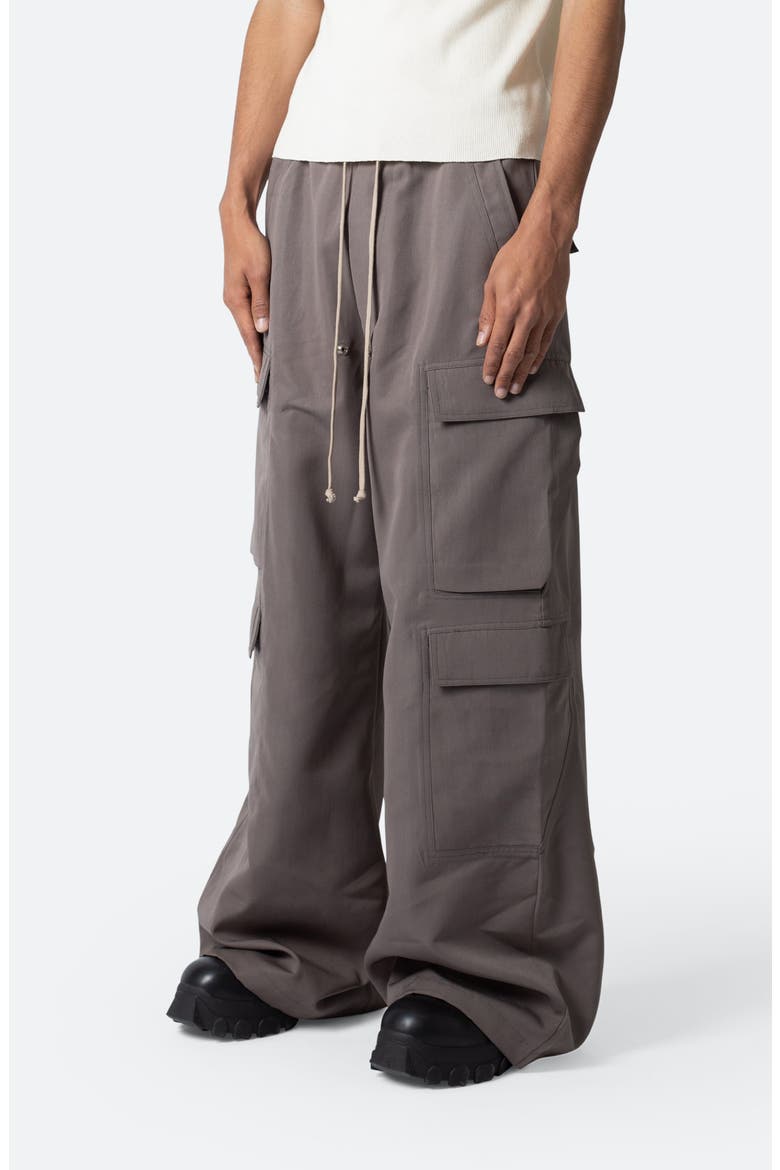 Rave Oversize Double Cargo Pocket Pants, Alternate, color, BROWN