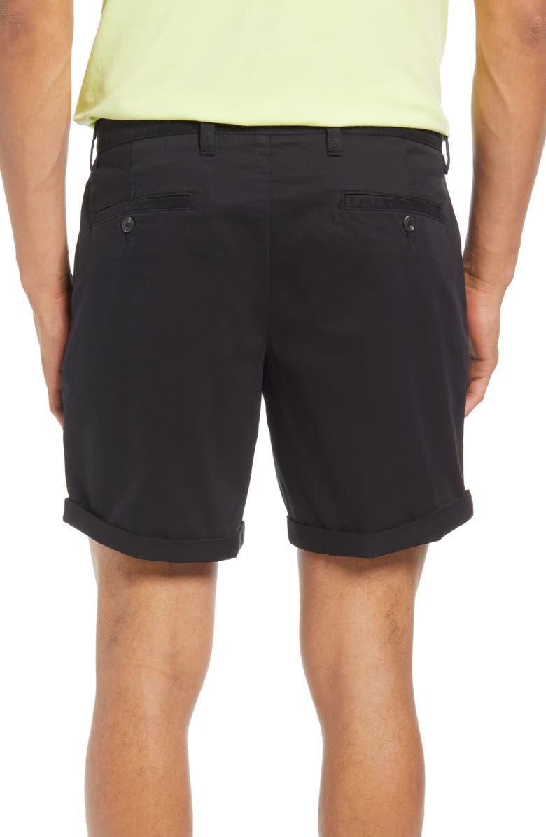 Open Edit Stretch Cotton Skinny Chino Shorts, Alternate, color,