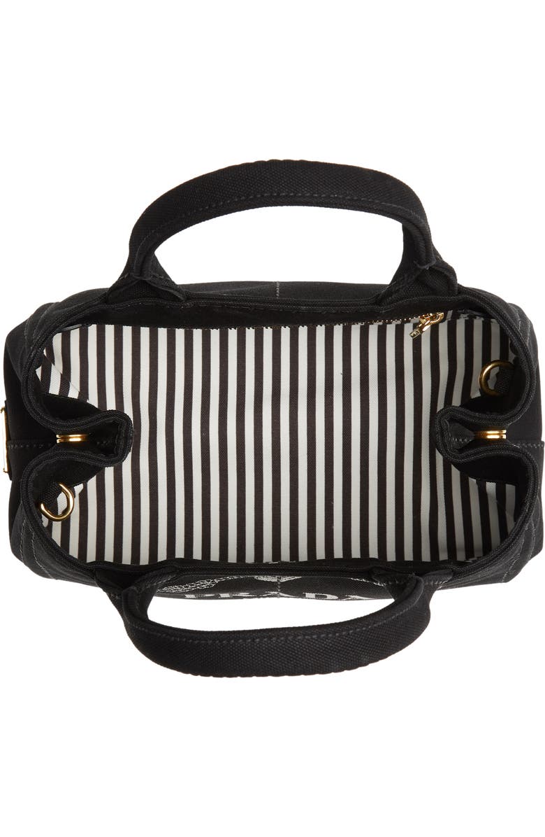 Prada Canapa Logo Garde Canvas Tote, Alternate, color,