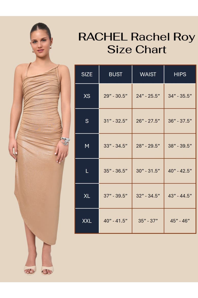 Athena Asymmetric Braided Midi Dress, Alternate, color, Buff Nude