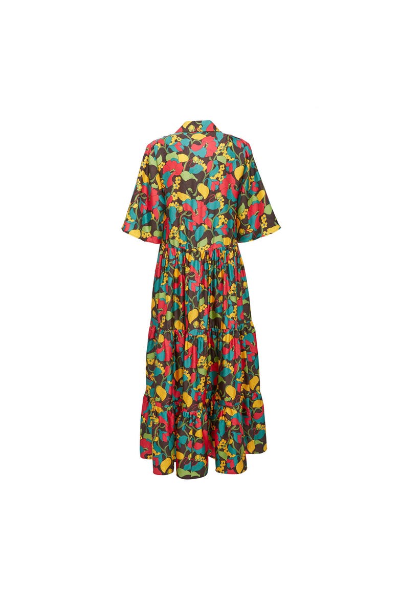 The J Dress Vines Brown, Alternate, color, Vines Brown