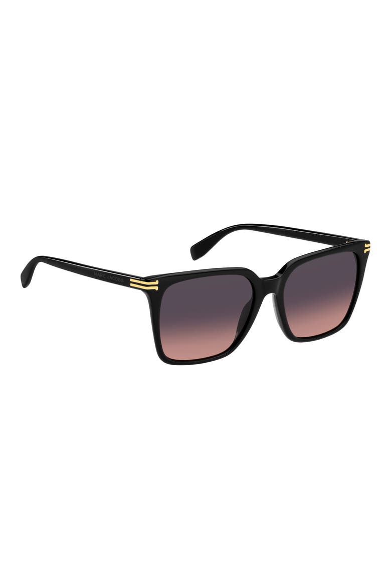 55mm Square Sunglasses, Alternate, color, 0807-FF