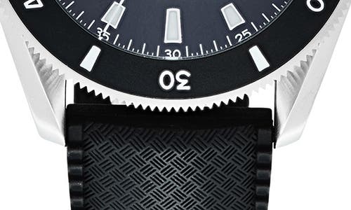 Vaer D4 Meridian Black Solar Dive Watch, 38mm
