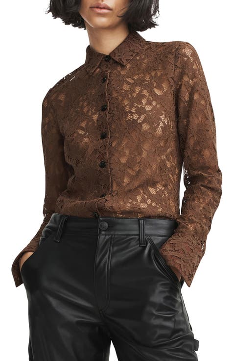 Yvette Lace Shirt