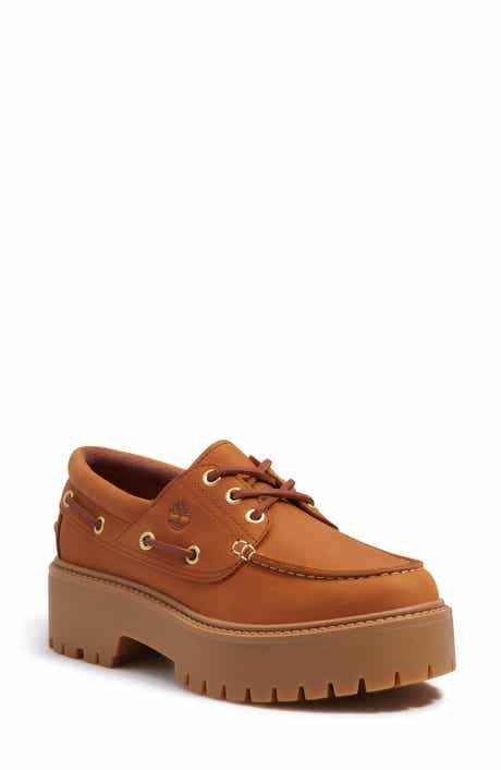 Timberland Stone Street Platform Boat Shoe